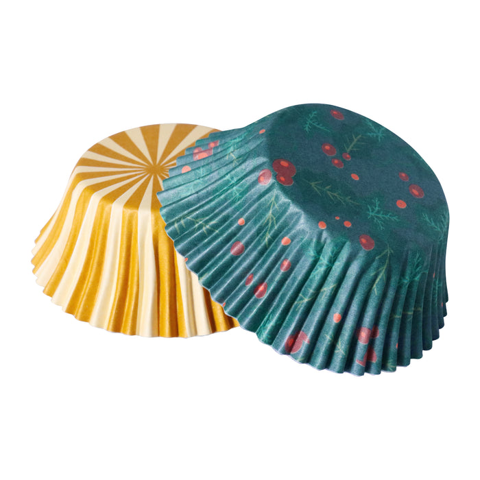 PME Christmas Cupcake & Topper Set of 24 - Winter Berries