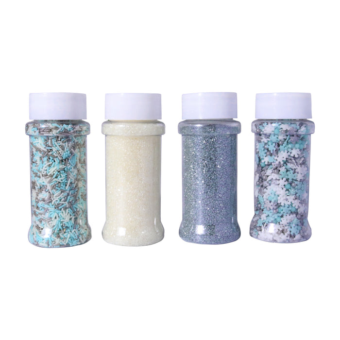 PME Christmas Sprinkle Set of 4 - Winter Wonderland (380g)