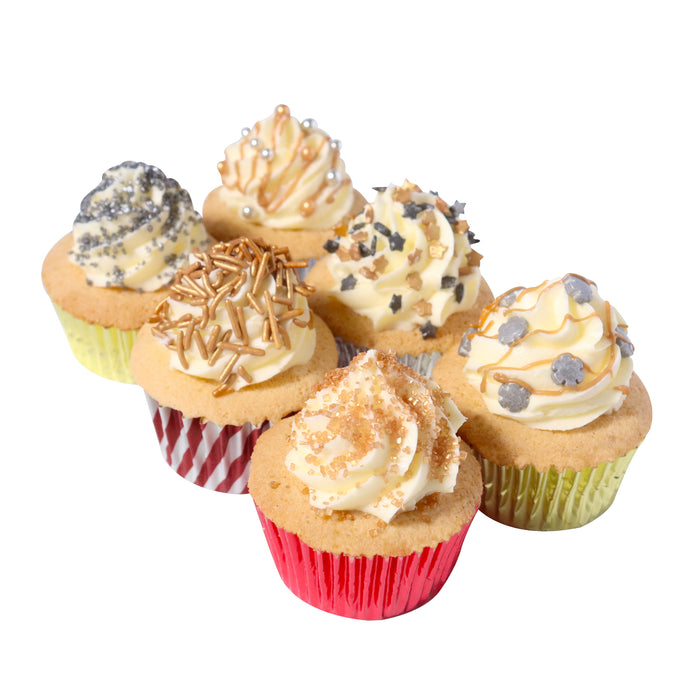 PME 6-in-1 Christmas Sprinkle Set - Holiday Sparkle (196g)