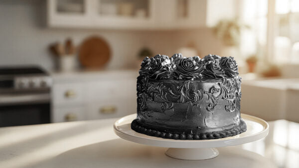 Sugarflair Lustre Dust – Charcoal Fizz (E171 Free) 4g