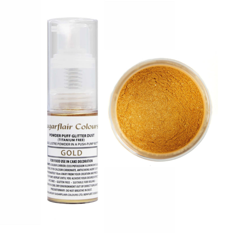 Gold Pump Spray Refill 25g E171 Free