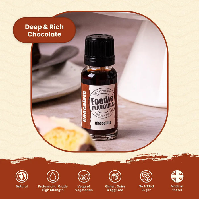 Chocolate Natural Flavouring 15ml