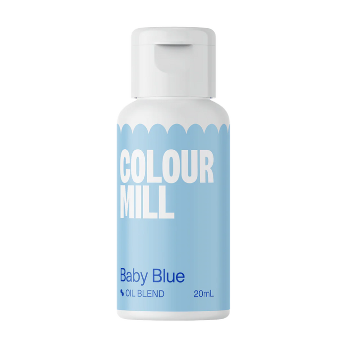 Baby Blue Oil Based Food Colouring 20ml