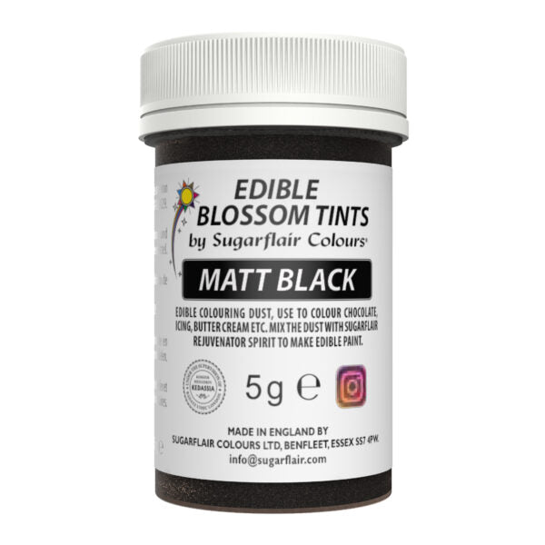 Sugarflair Blossom Tint Matt Black 5g