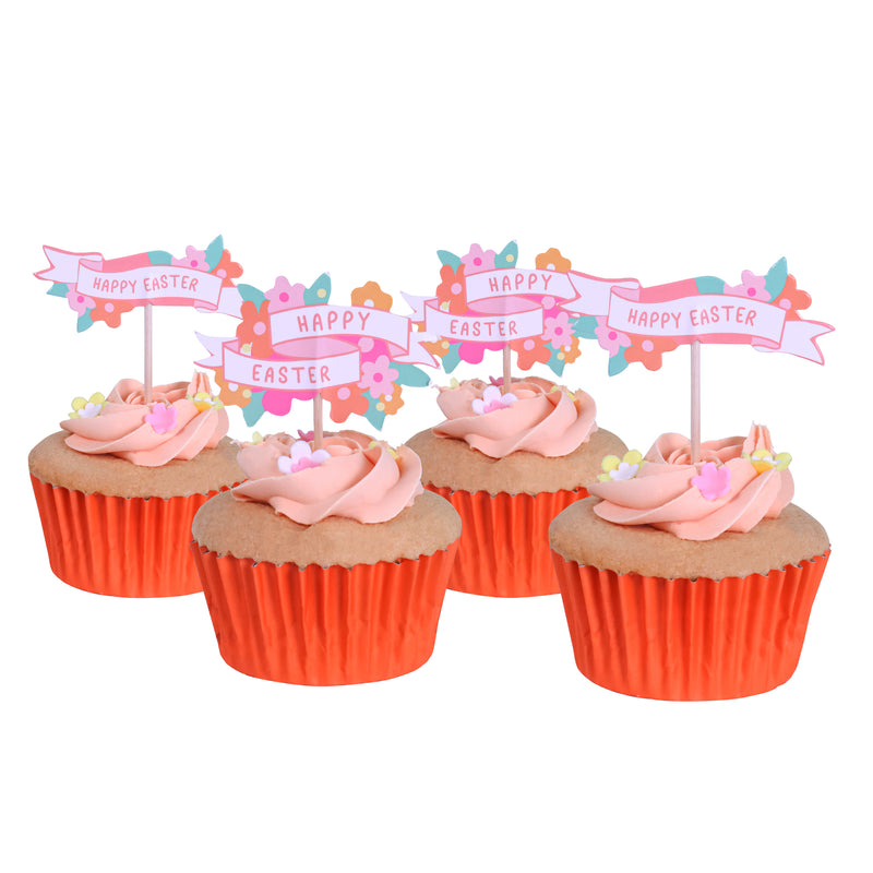 PME Easter Cupcake Toppers - Happy Easter, Set of 24