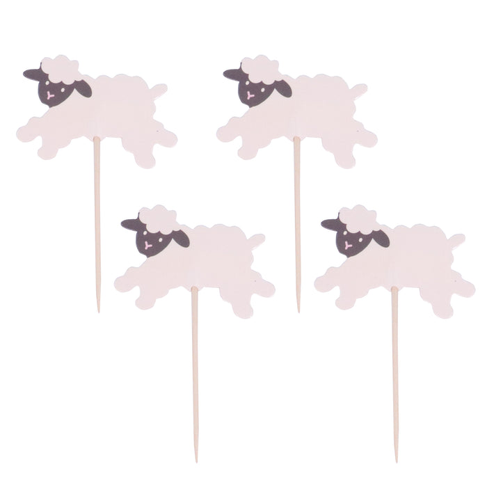PME Easter Cupcake Toppers - Sheep , Set of 24
