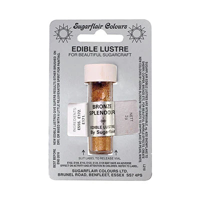 Sugarflair Lustre Dusts - Choose Your Favourite