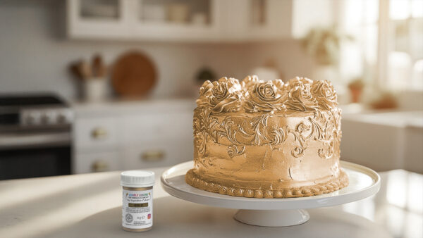 Sugarflair Lustre Dust – Royal Gold (E171 Free) 4g