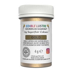 Sugarflair Lustre Dusts - Choose Your Favourite