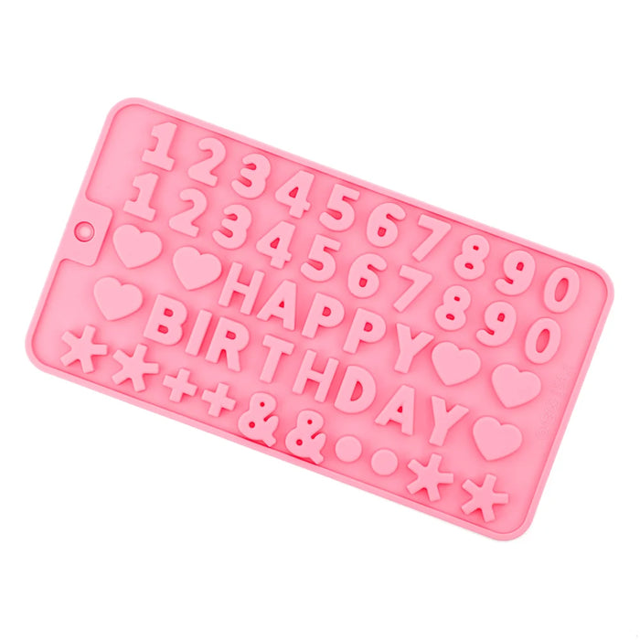 Happy Birthday - Letters, Numbers & Symbols