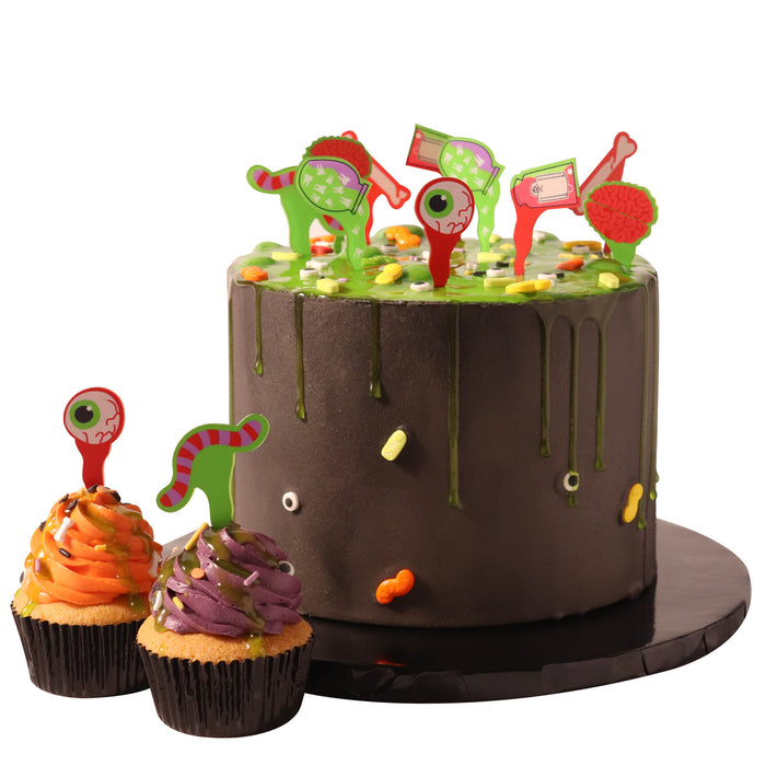 PME Halloween Cake Decorating Kit with edible slime - Bubbling Cauldron