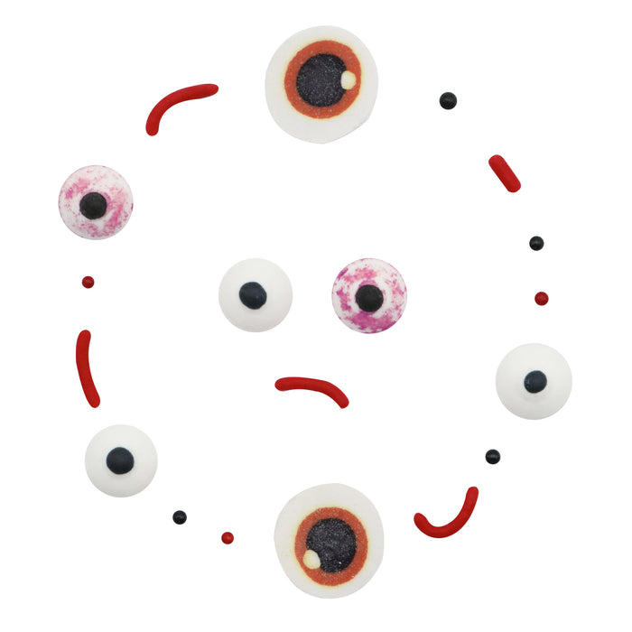 PME 5-in-1 Halloween Sprinkle Set - Bloody Eyes (67g)