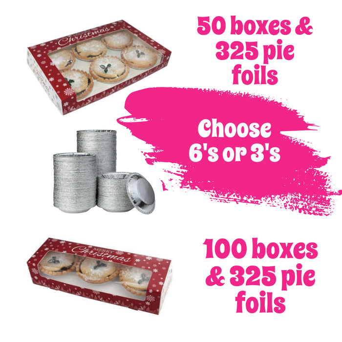 Mince Pie Box & Foil Deal