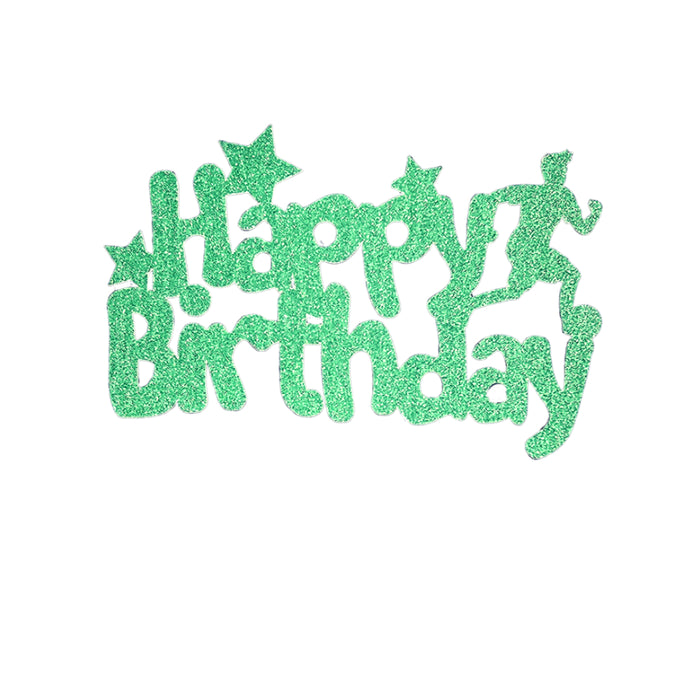 Happy Birthday Toppers 5" x 4" Approx (more coming soon)