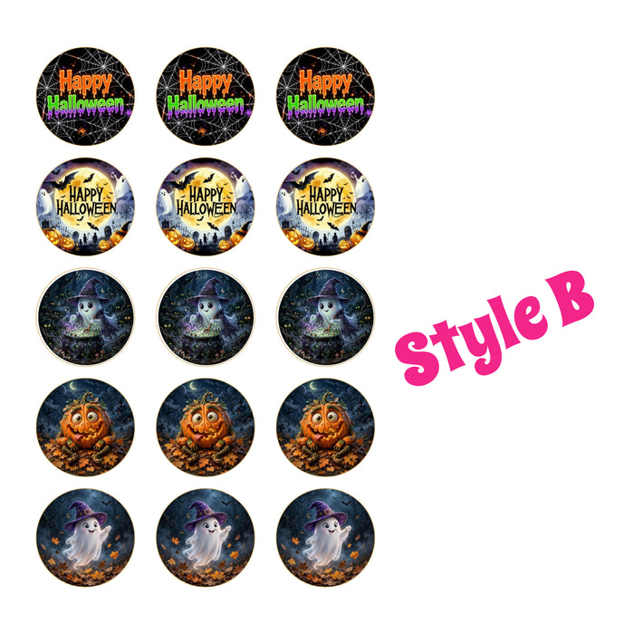 Halloween Edible Toppers 8" Or 2" Sheets