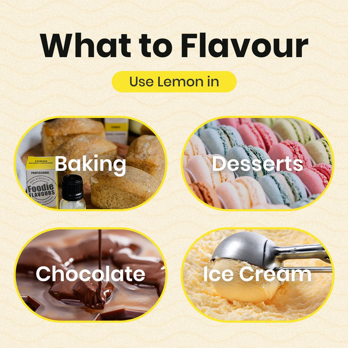 Lemon Natural Flavouring 15ml or 200ml