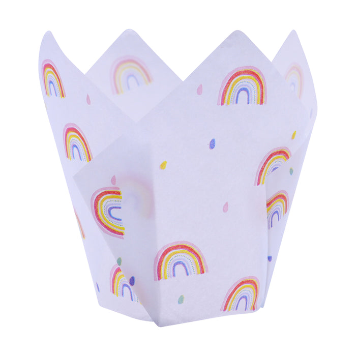 PME Rainbow Tulip Muffin Cases