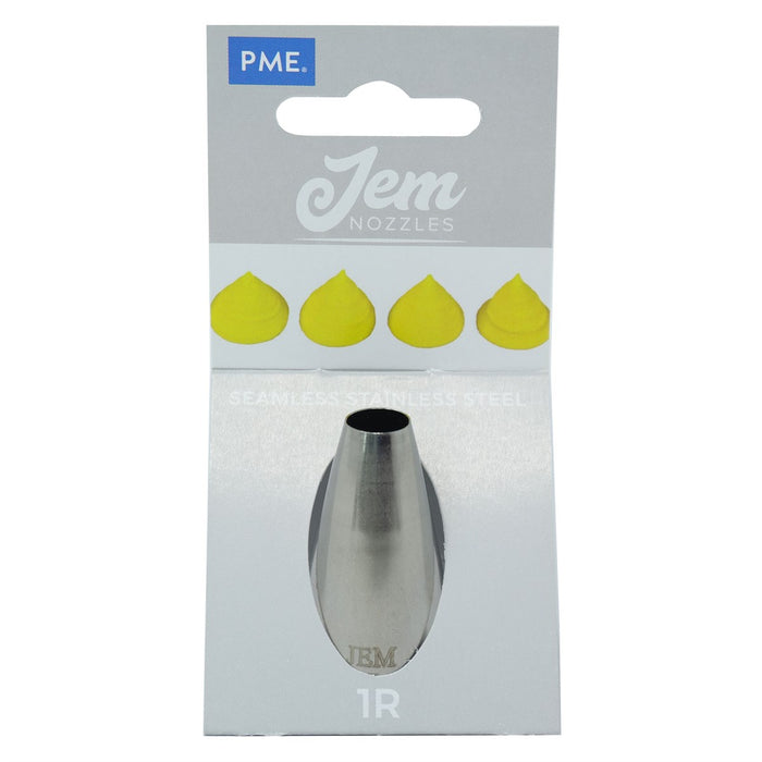 JEM Nozzle - Small Plain Round Savoy Nozzle #1R