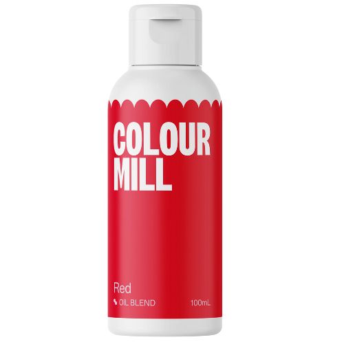 Oil Based Colouring 100ml Red