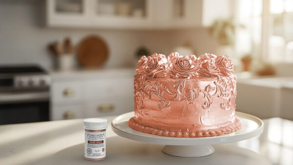 Sugarflair Lustre Dust – Rose Gold (E171 Free) 4g