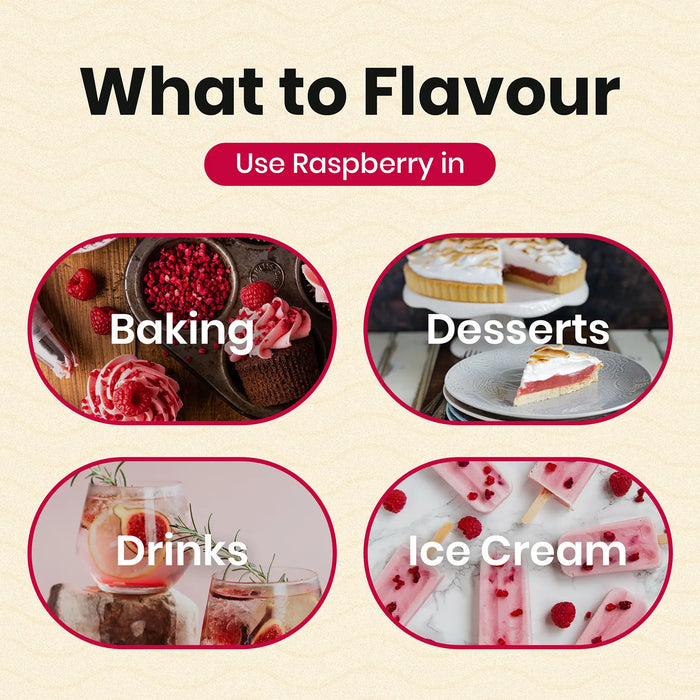 Flavoring Raspberry Squash Bakeworld -Raspberry Natural Flavouring 200ml — Bakeworld.ie