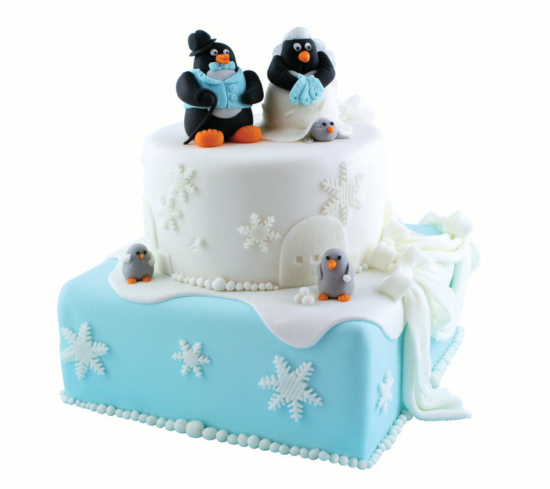 PME Plunger Cutter - S/M/L Snowflake Set of 3