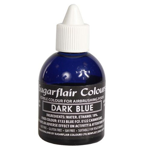Sugarflair Airbrush Colour -Dark Blue 60ml