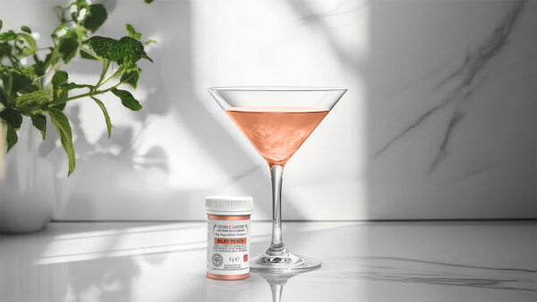 Sugarflair Lustre Dust – Silky Peach (E171 Free) 4g