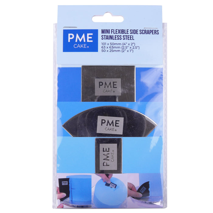 PME Mini Flexible Side scrapers