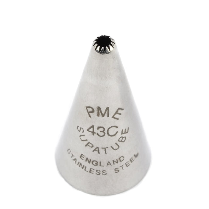 PME Supatubes Seamless Stainless Steel Icing Tube - ST43c
