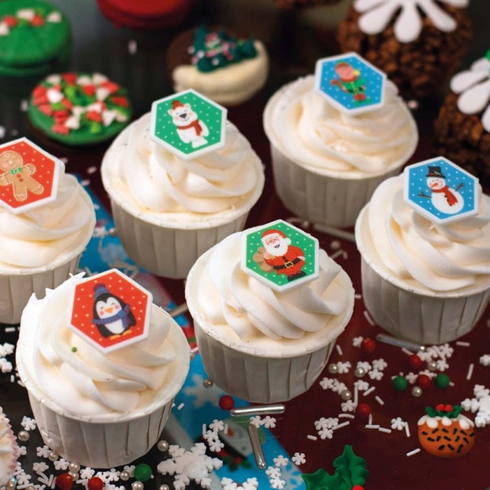 Christmas Cupcake Sugarettes 450pc