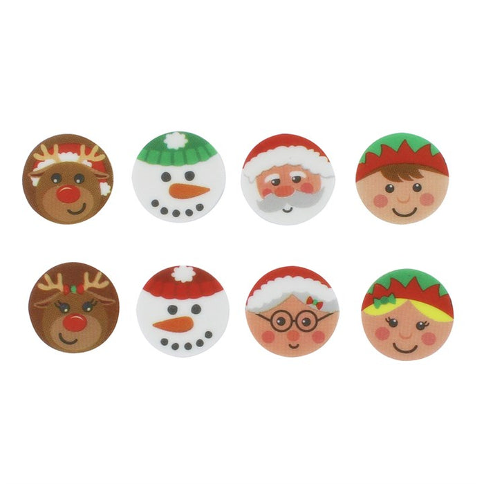 Festive Faces Sugarettes 30mm 16pc or 448pc