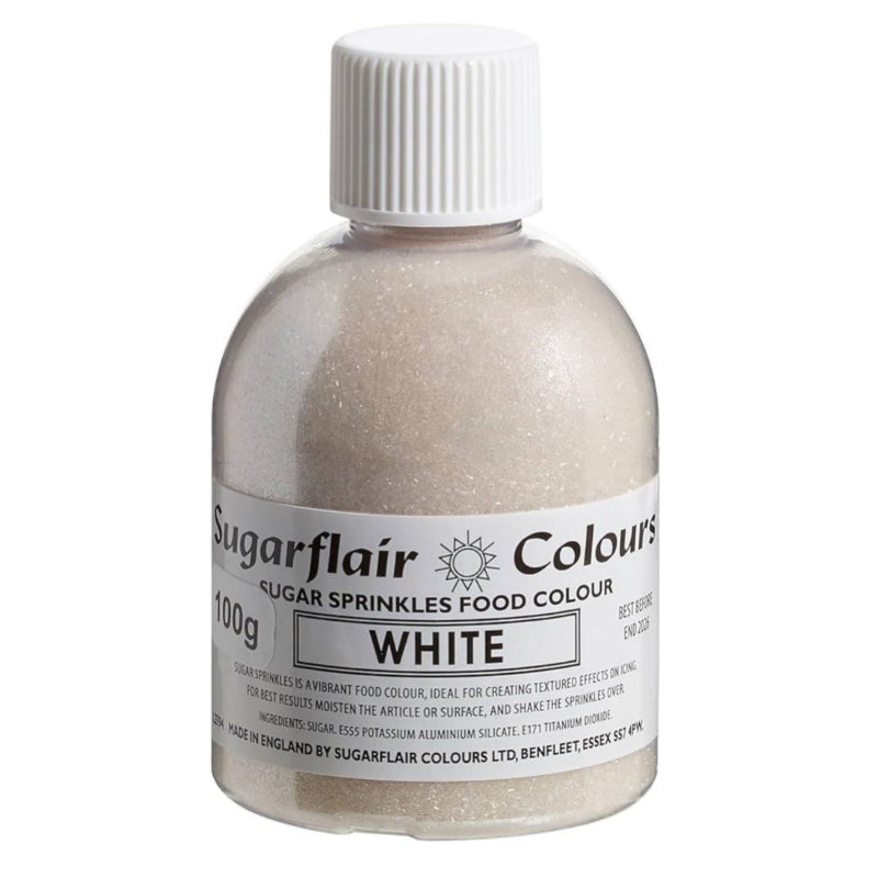 White Sugar Sprinkles 100g
