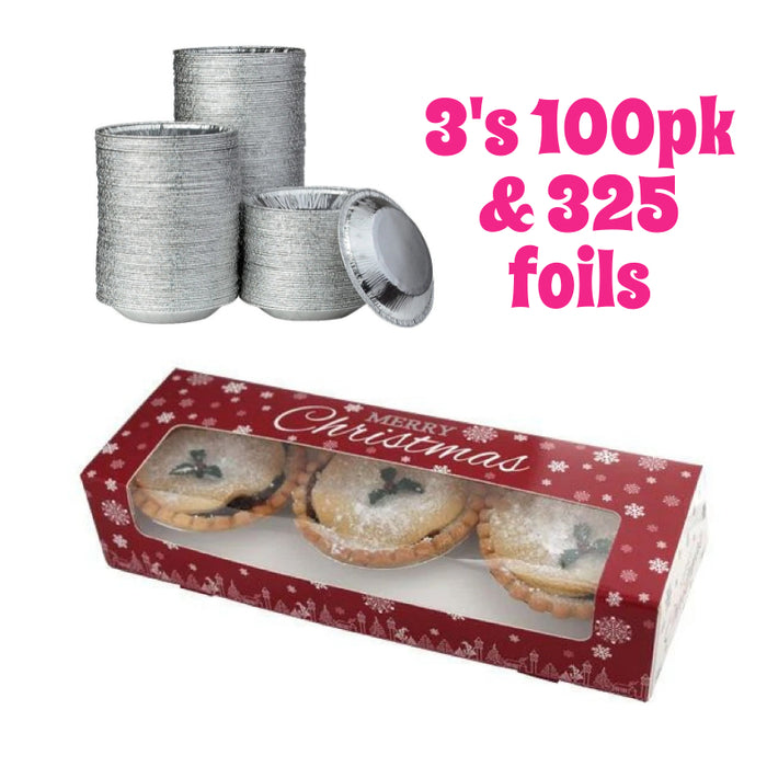 Mince Pie Box & Foil Deal