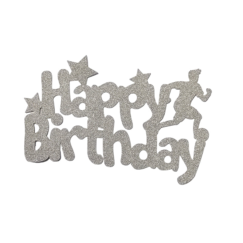 Happy Birthday Toppers 5" x 4" Approx (more coming soon)