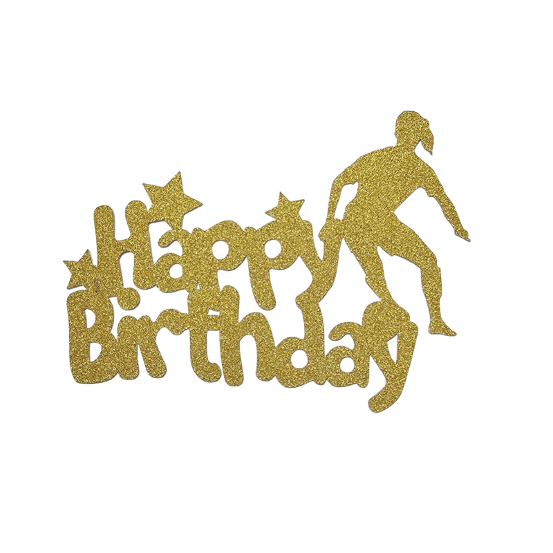 Happy Birthday Toppers 5" x 4" Approx (more coming soon)