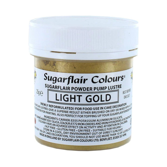 Light Gold Pump Spray Refill 25g E171 Free