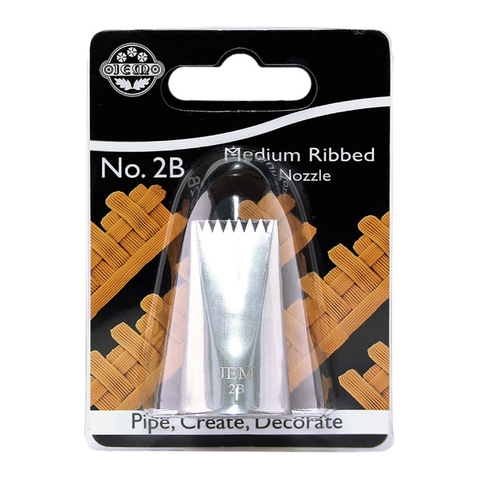 JEM Nozzle - Medium Ribbed/Plain Basket/Weave #2B