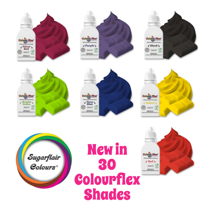 Sugarflair Colourflex Oils 30 Shades