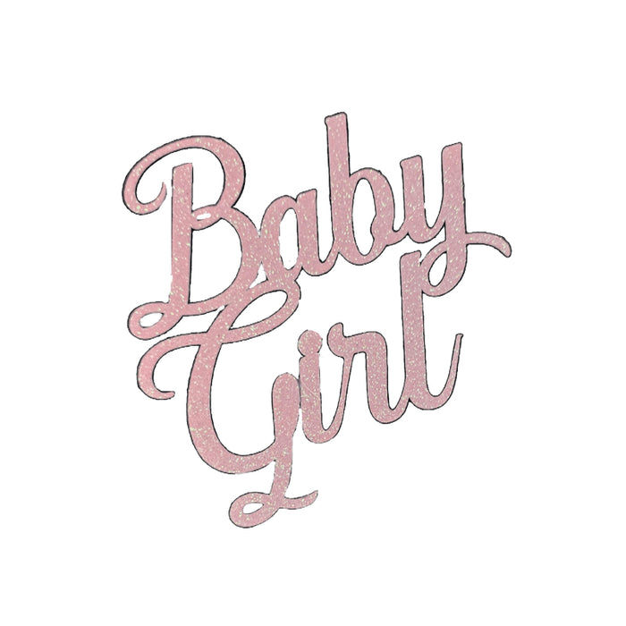 Cake Topper - Baby Girl Choose Your Colour