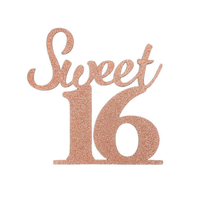 Occasion Number Toppers 4" x 4"