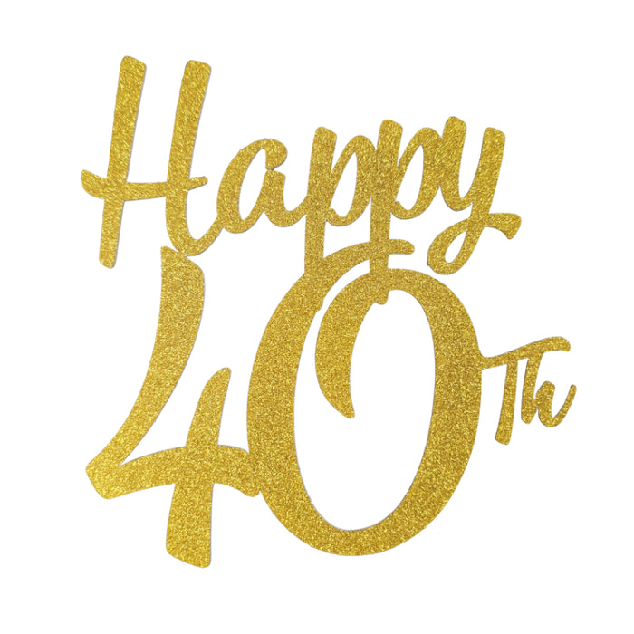 Occasion Number Toppers 4" x 4"