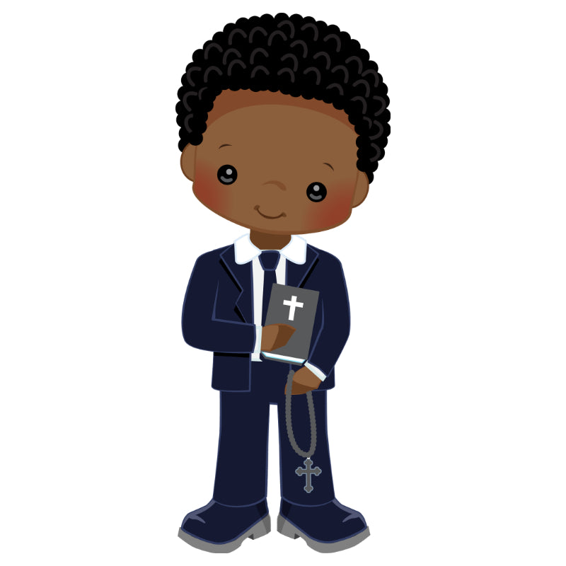 Customised Inclusive Communion Boy Toppers 15 x 2"