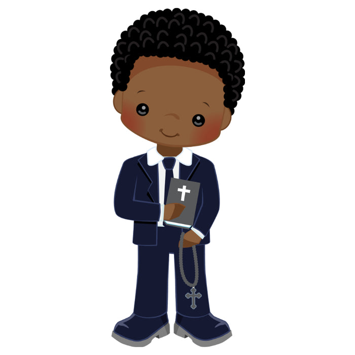 Customised Inclusive Communion Boy Toppers 15 x 2"