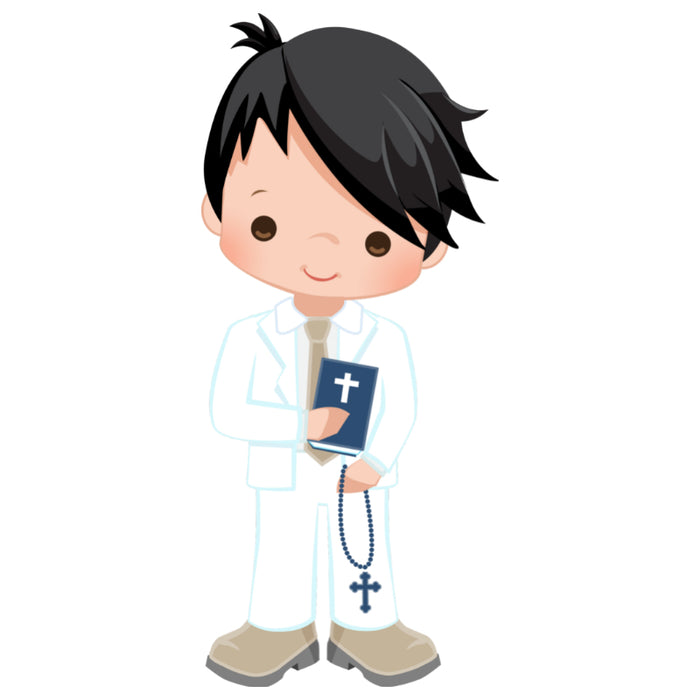 Customised Inclusive Communion Boy Toppers 15 x 2"