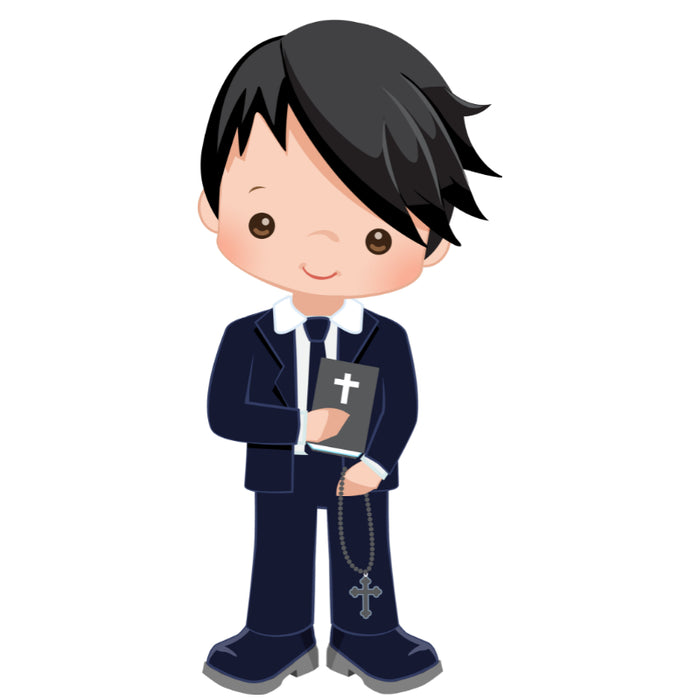 Customised Inclusive Communion Boy Toppers 15 x 2"