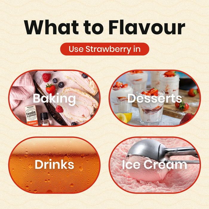 Strawberry Natural Flavouring 15ml or 200ml