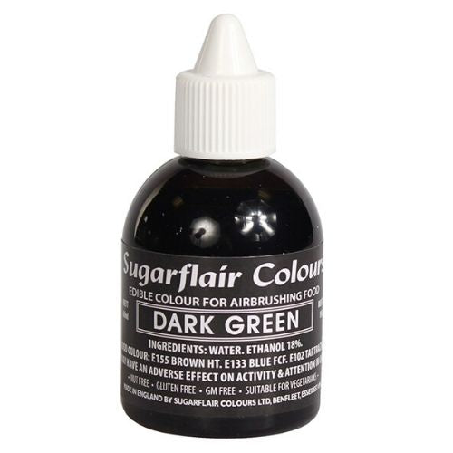Sugarflair Airbrush Colour -Dark Green 60ml