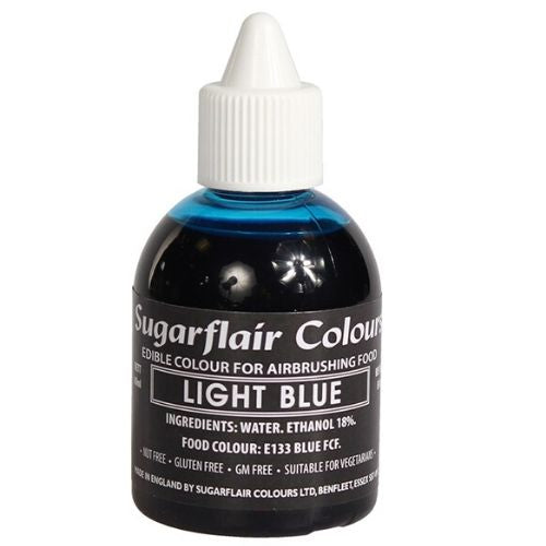 Sugarflair Airbrush Colour -Light Blue 60ml