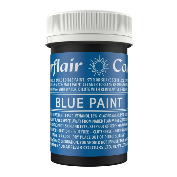 Sugarflair Matt Paint – Blue 20g